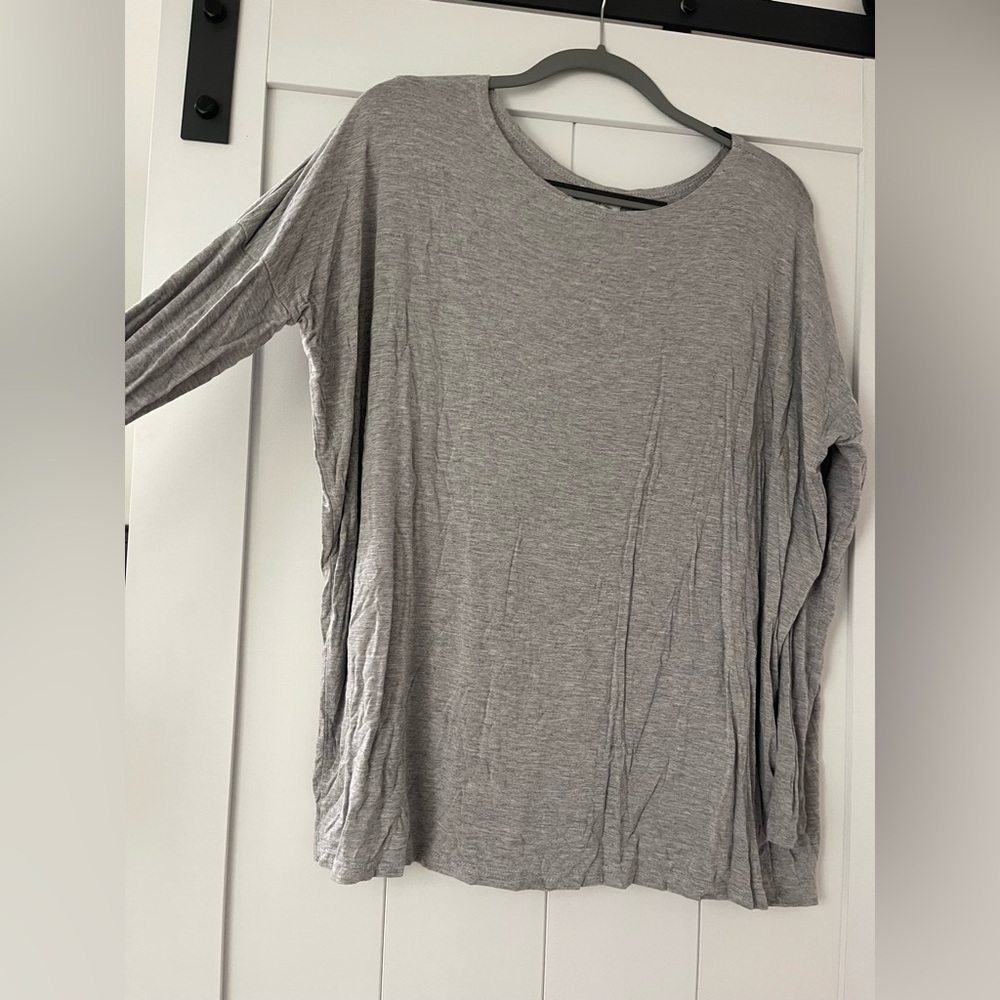 Piko 1988 Light Gray Long Sleeve Top